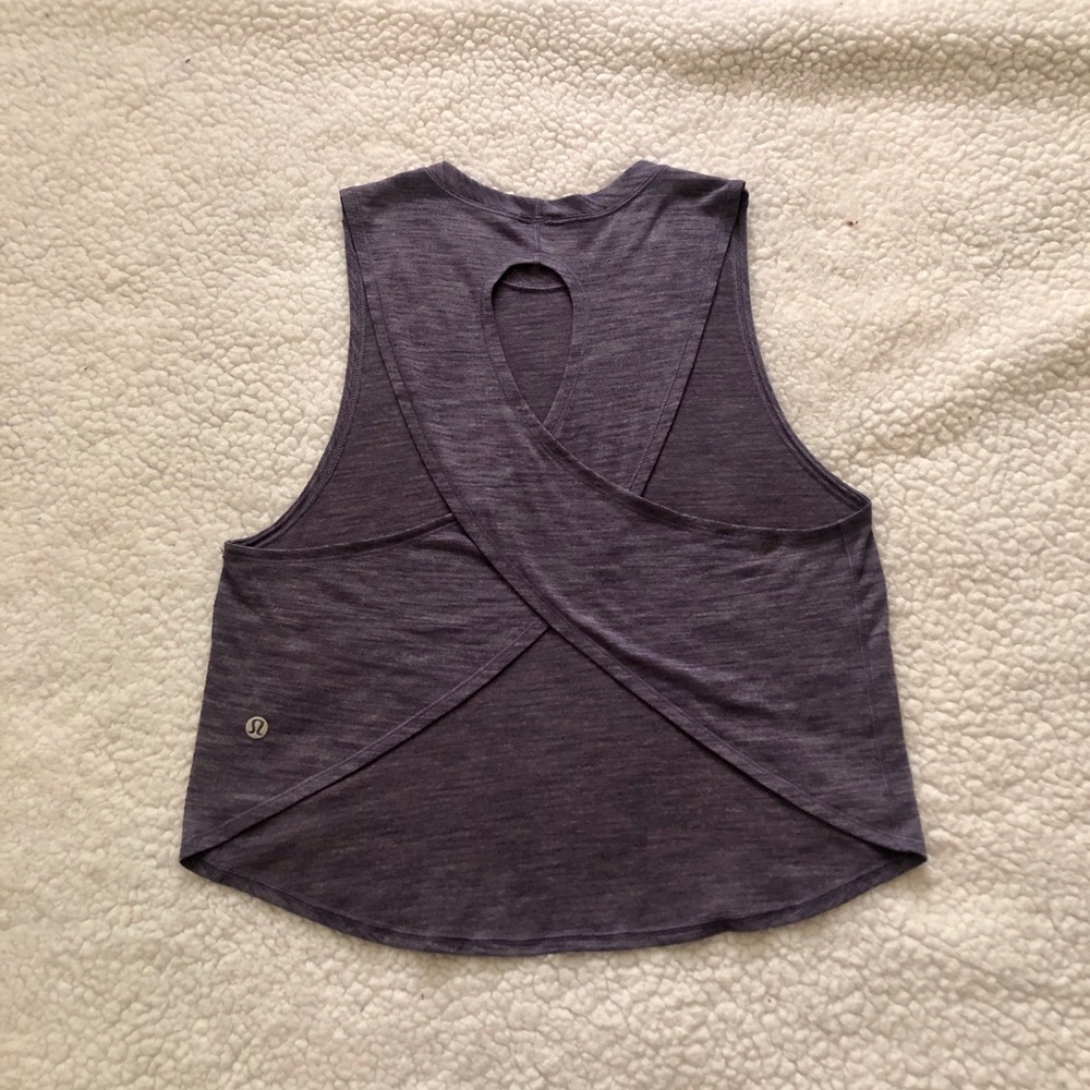 Lululemon Fast as Light Open Back Tank